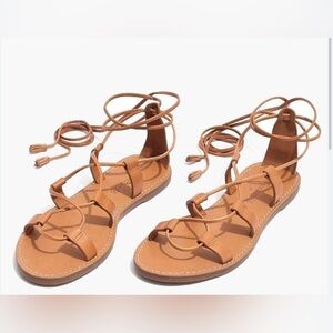 Madewell Gladiator sandals, size 10